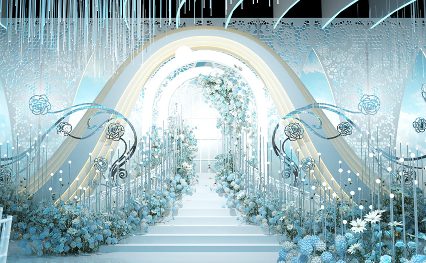 岚皋釡香烙馍村水晶厅效果展示